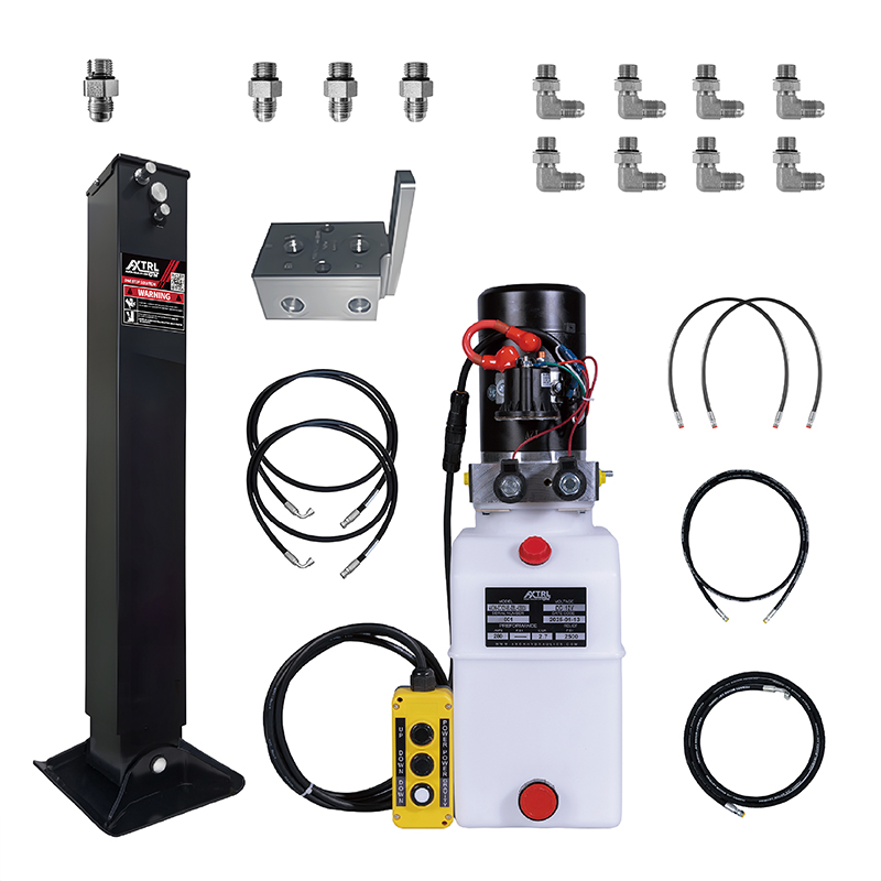 AXON-HJ12K-MD1<br>12k Single Hydraulic Jack Leg Kit