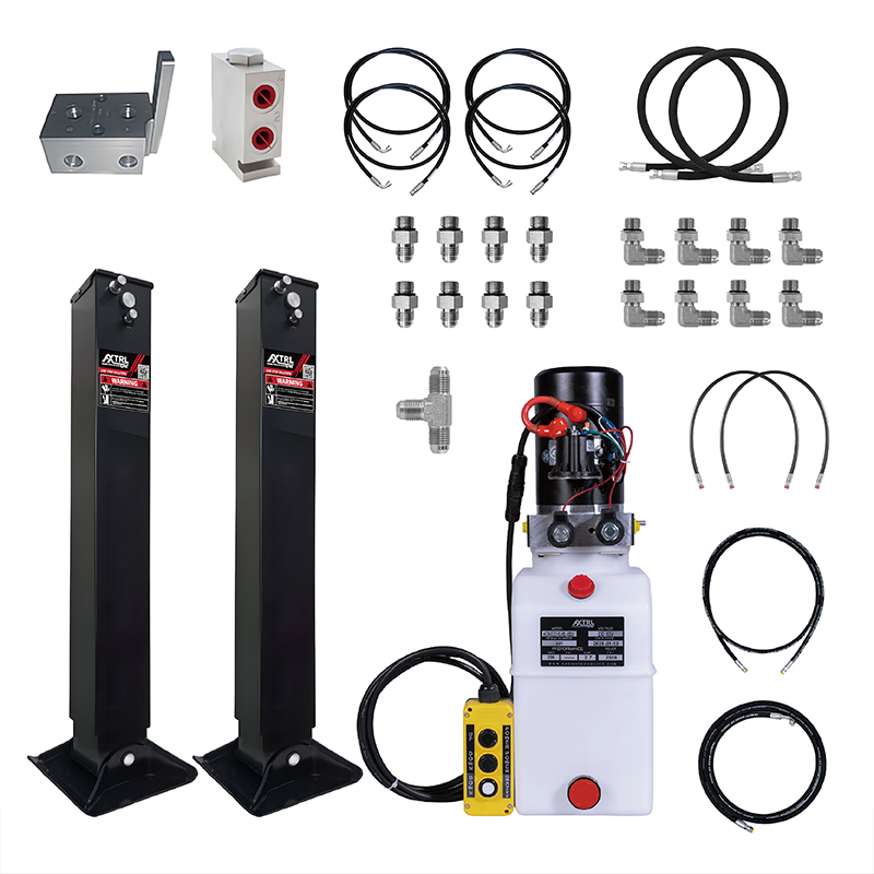 AXON-HJ12K-MD2<br>24k Double Hydraulic Jack Leg Kit