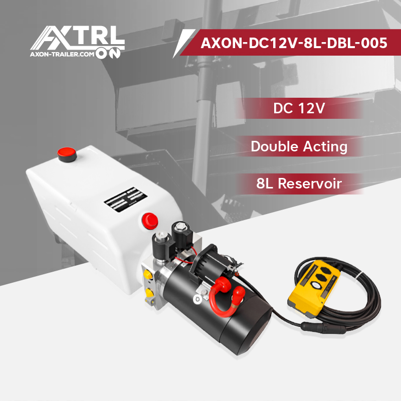 AXON-DC12V-8L-DBL-005<br>DC 12V | 2 Kw | Double Acting